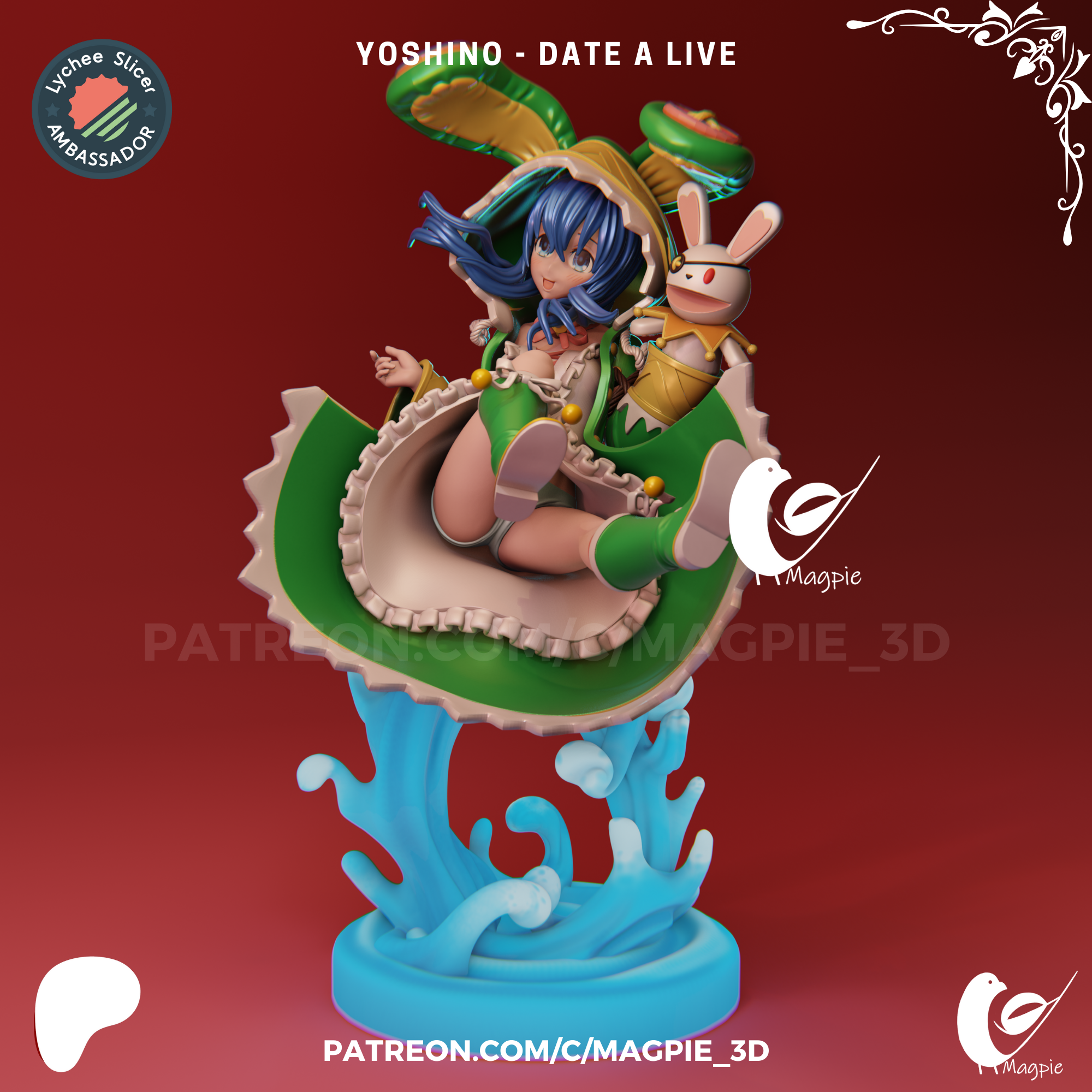 Yoshino - Date A Live - MagPie_3d 04